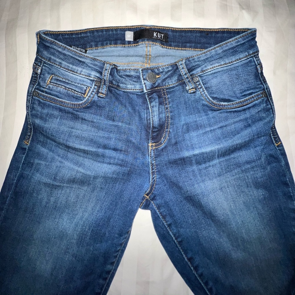 6P KUT jeans style Mia toothpick skinny